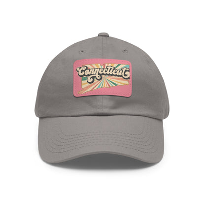 Connecticut Groovy Hat with Leather Patch