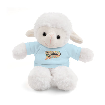 Connecticut Groovy Stuffed Animals with Tee (multiple animals and colors)