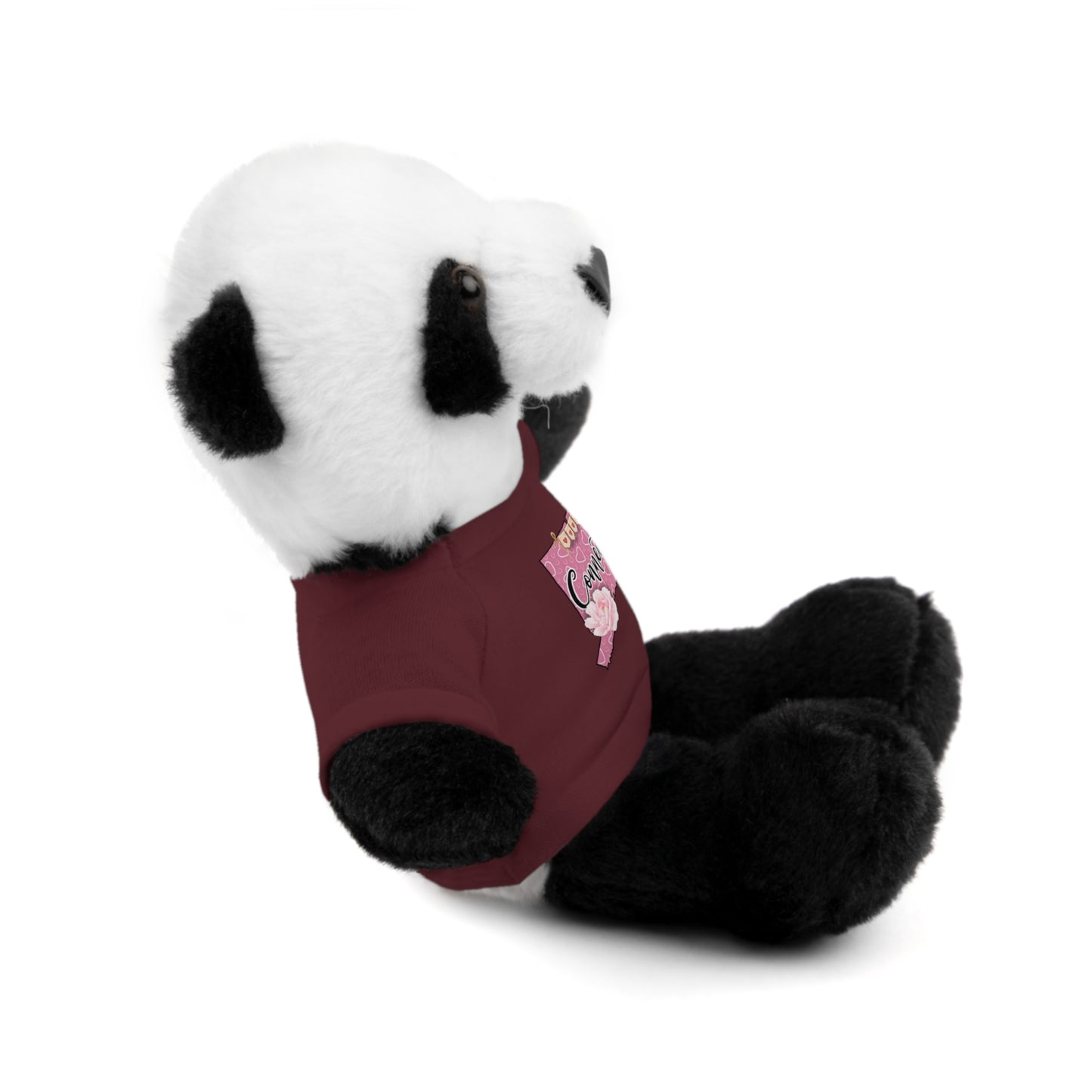 Connecticut Valentine Stuffed Animals with Tee (choose from many animals and colors)