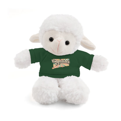 Connecticut Groovy Stuffed Animals with Tee (multiple animals and colors)