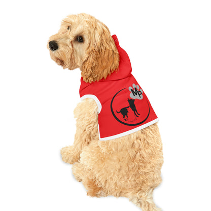 Monkeys Pack Red Pet Hoodie