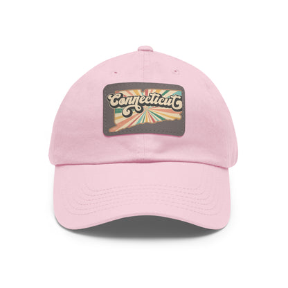 Connecticut Groovy Hat with Leather Patch