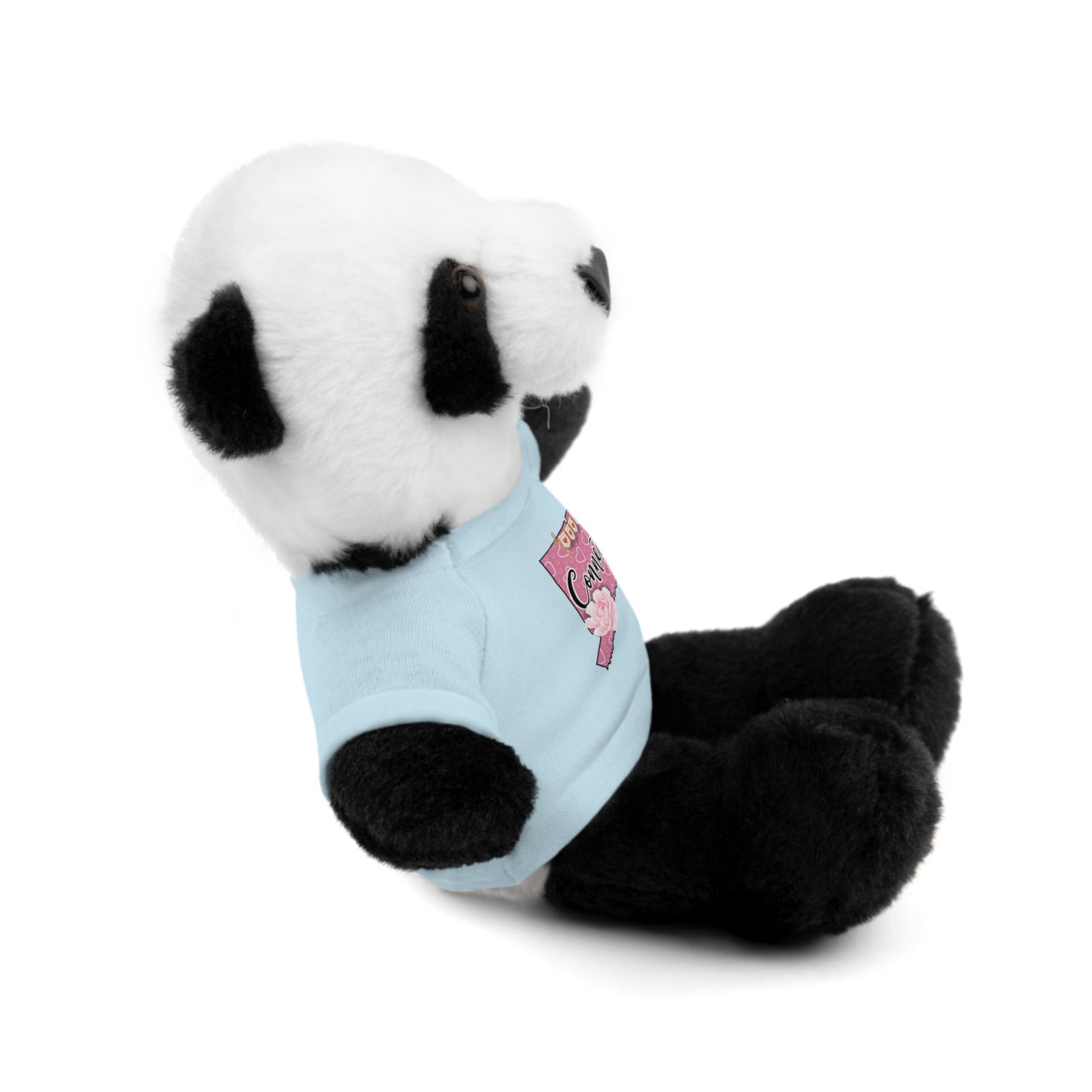 Connecticut Valentine Stuffed Animals with Tee (choose from many animals and colors)