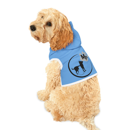 Monkeys Pack Blue Pet Hoodie