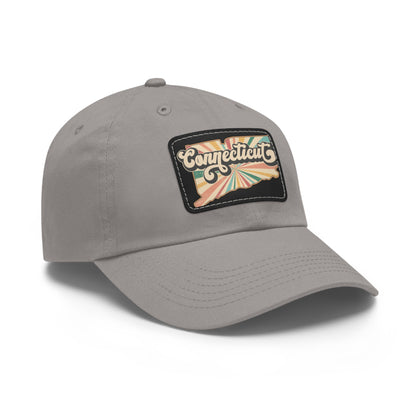 Connecticut Groovy Hat with Leather Patch