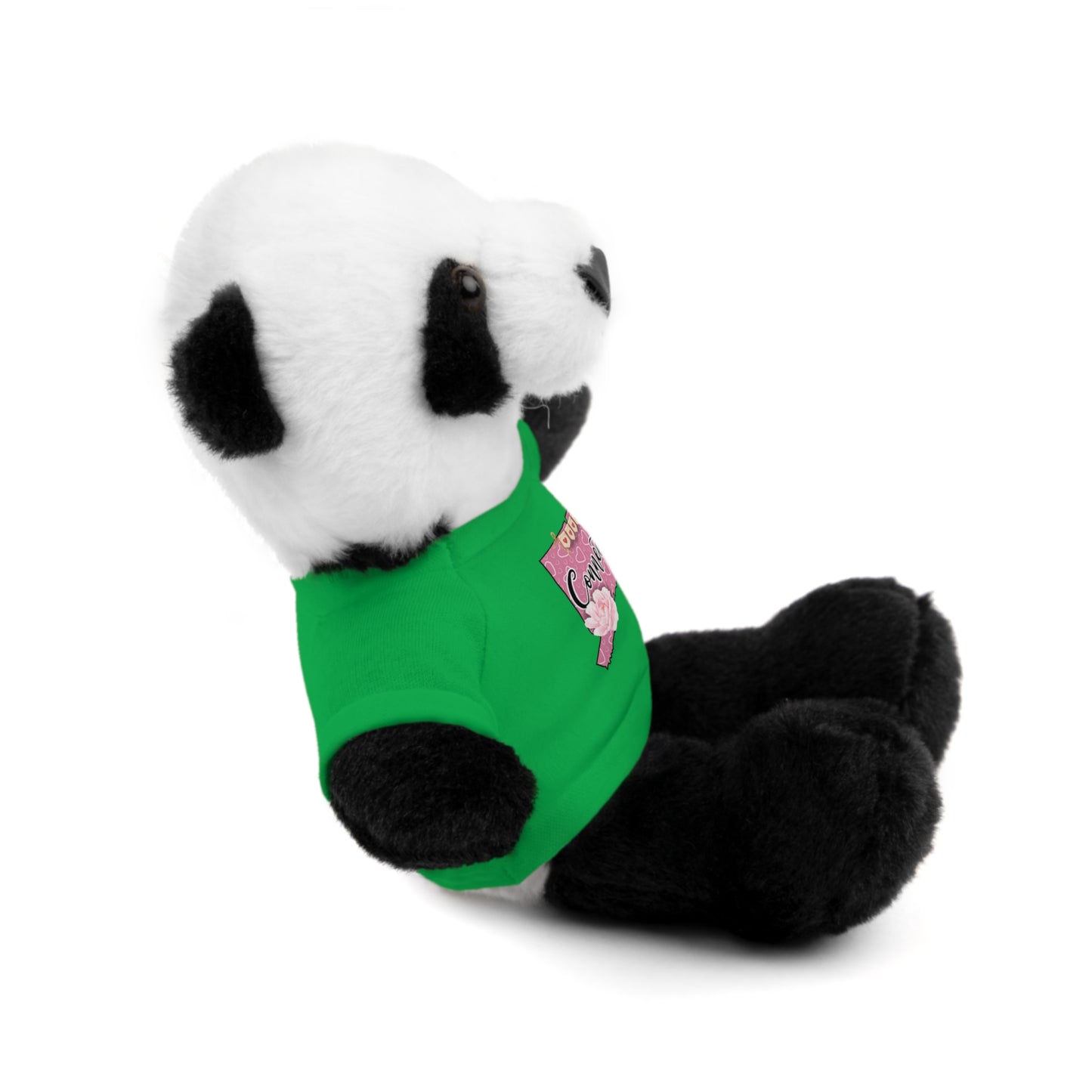 Connecticut Valentine Stuffed Animals with Tee (choose from many animals and colors)