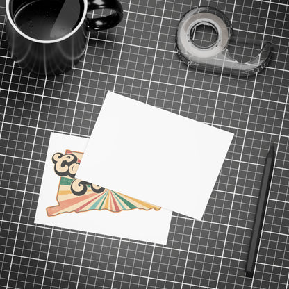Connecticut Groovy Postcard Bundles (envelopes not included)