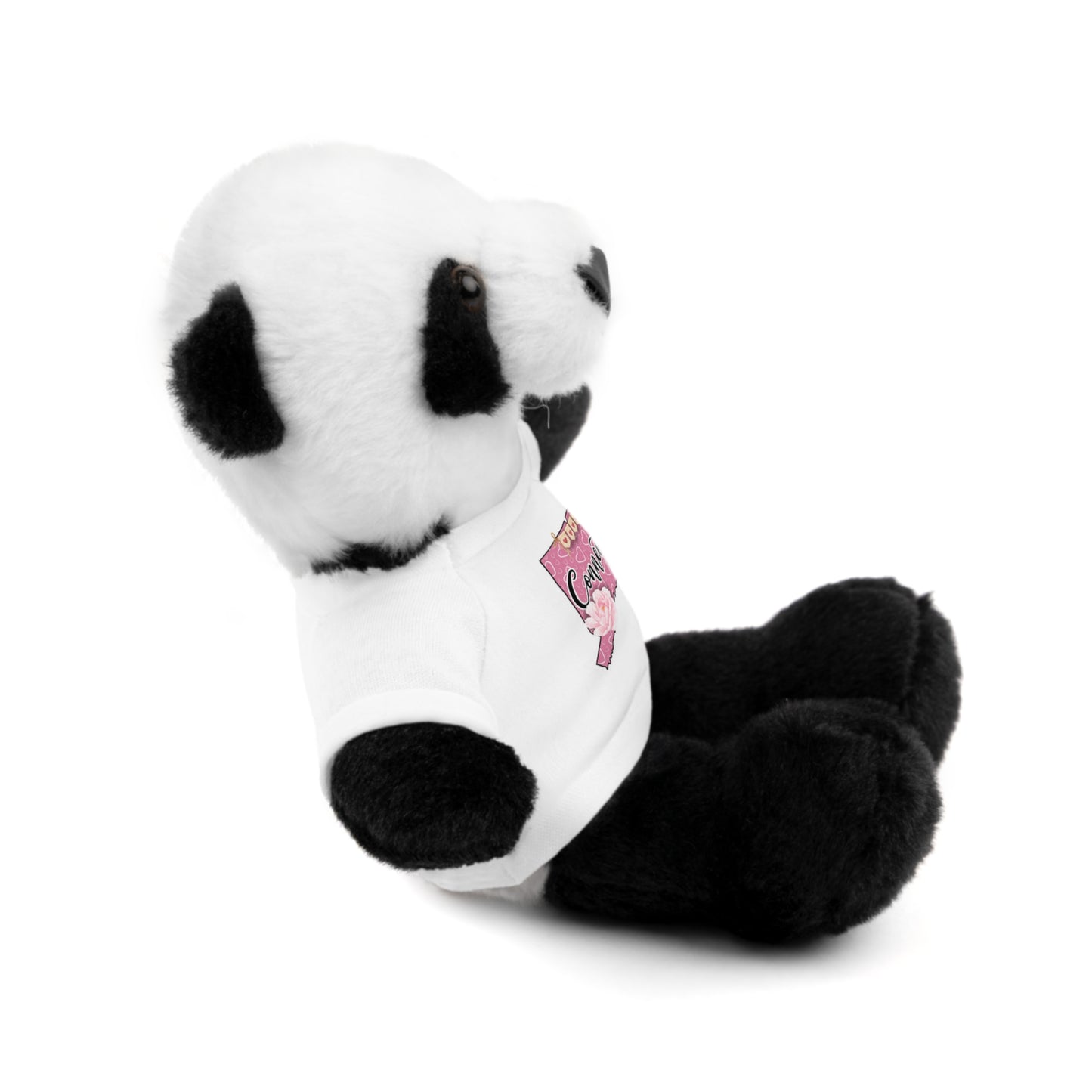 Connecticut Valentine Stuffed Animals with Tee (choose from many animals and colors)