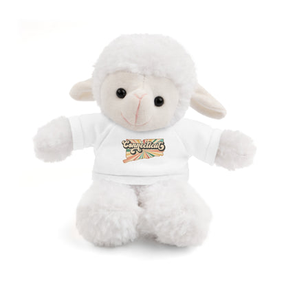 Connecticut Groovy Stuffed Animals with Tee (multiple animals and colors)