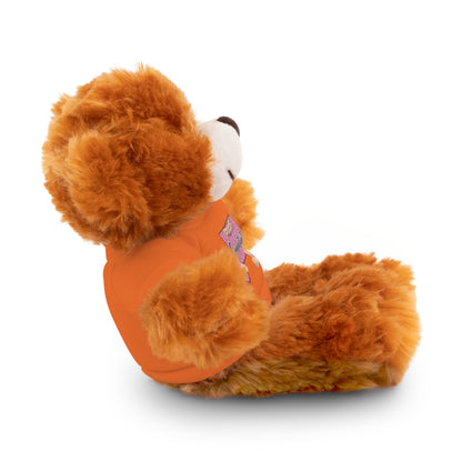 Connecticut Valentine Stuffed Animals with Tee (choose from many animals and colors)