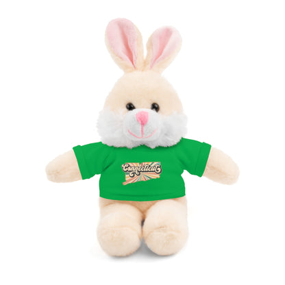 Connecticut Groovy Stuffed Animals with Tee (multiple animals and colors)