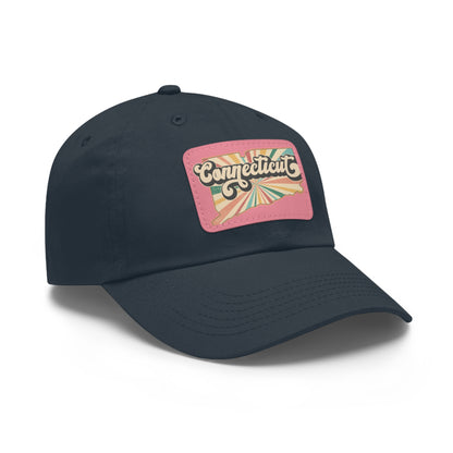 Connecticut Groovy Hat with Leather Patch