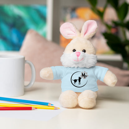 Monkey's Pack Stuffed Animals with Tee (multiple animals and colors to choose from)