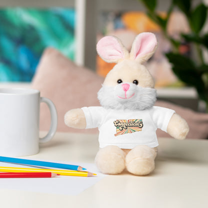 Connecticut Groovy Stuffed Animals with Tee (multiple animals and colors)