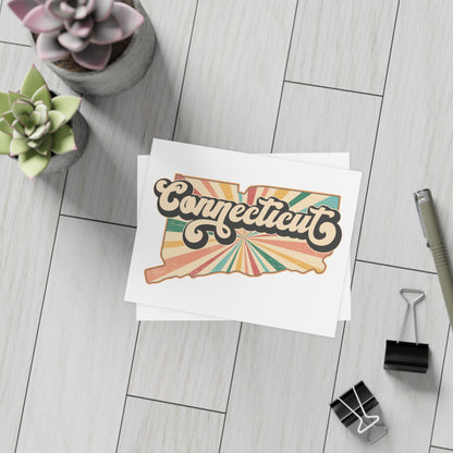 Connecticut Groovy Postcard Bundles (envelopes not included)