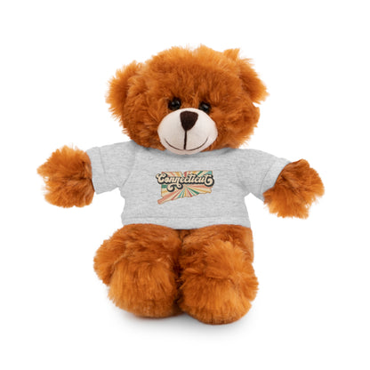 Connecticut Groovy Stuffed Animals with Tee (multiple animals and colors)