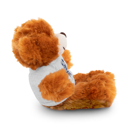 Connecticut Blue Lettering Stuffed Animals with Tee (multiple animals and colors)