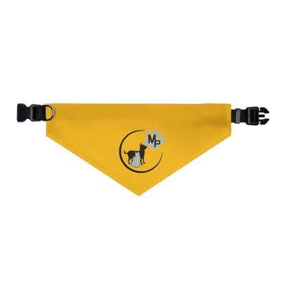 Monkey's Pack Yellow Pet Bandana Collar