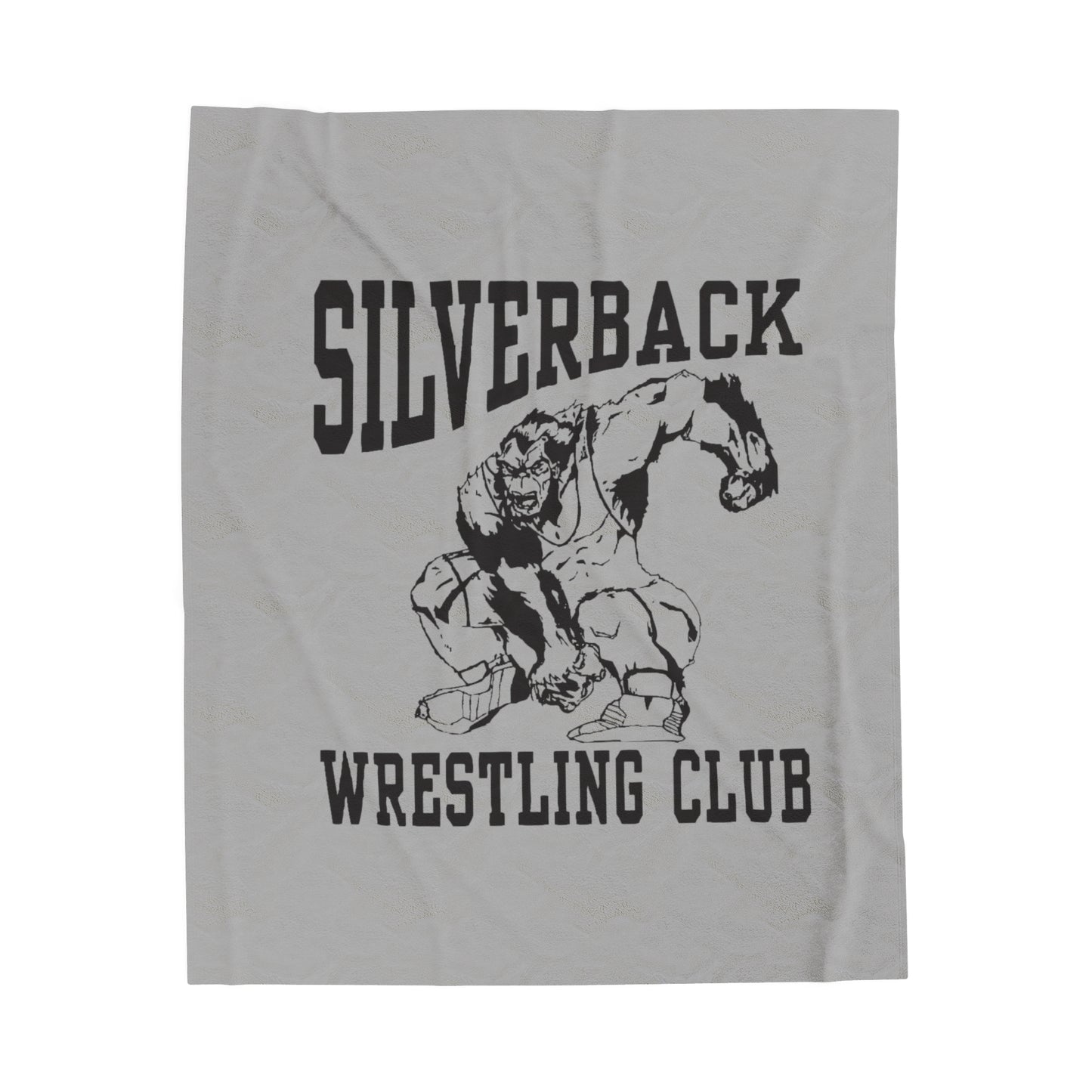 Silverback Wrestling Club Velveteen Plush Blanket