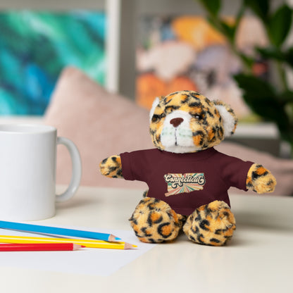 Connecticut Groovy Stuffed Animals with Tee (multiple animals and colors)