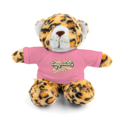 Connecticut Groovy Stuffed Animals with Tee (multiple animals and colors)