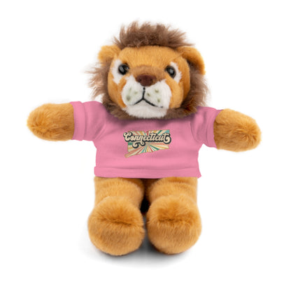 Connecticut Groovy Stuffed Animals with Tee (multiple animals and colors)