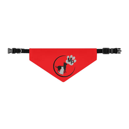 Monkey's Pack Red Pet Bandana Collar