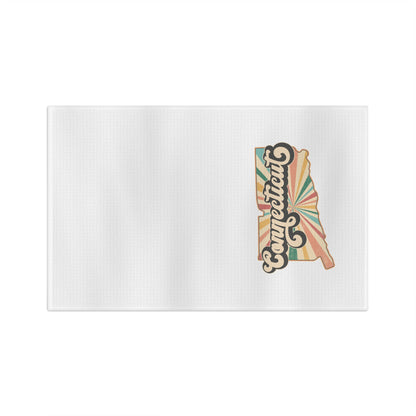 Connecticut Groovy Microfiber Tea Towel