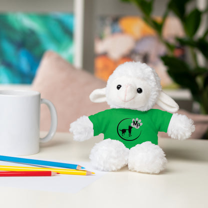 Monkey's Pack Stuffed Animals with Tee (multiple animals and colors to choose from)
