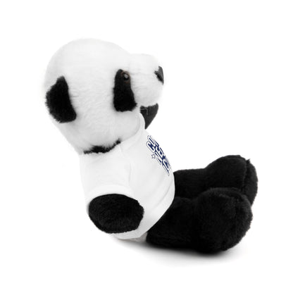 Connecticut Blue Lettering Stuffed Animals with Tee (multiple animals and colors)