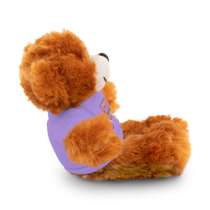 Connecticut Valentine Stuffed Animals with Tee (choose from many animals and colors)