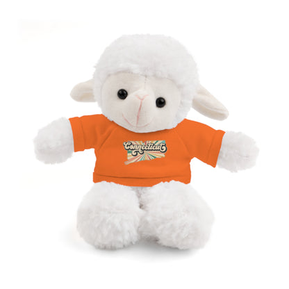 Connecticut Groovy Stuffed Animals with Tee (multiple animals and colors)