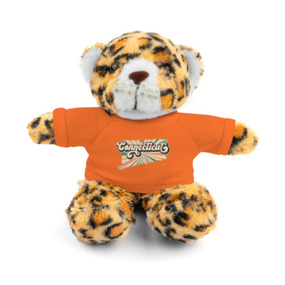 Connecticut Groovy Stuffed Animals with Tee (multiple animals and colors)