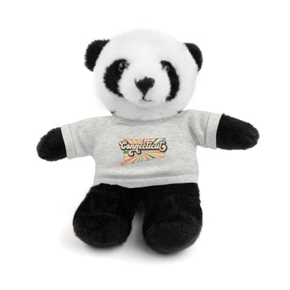 Connecticut Groovy Stuffed Animals with Tee (multiple animals and colors)