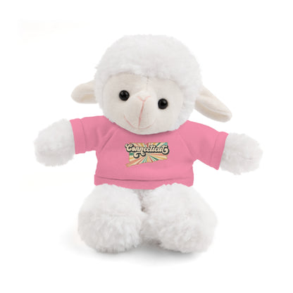 Connecticut Groovy Stuffed Animals with Tee (multiple animals and colors)