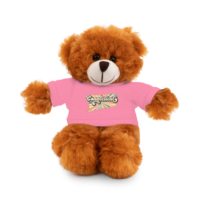 Connecticut Groovy Stuffed Animals with Tee (multiple animals and colors)