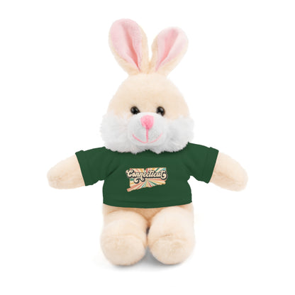Connecticut Groovy Stuffed Animals with Tee (multiple animals and colors)