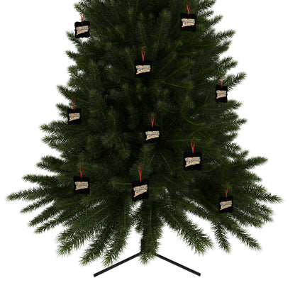Connecticut Groovy Aluminum Ornaments (1pc, 5pcs, 10pcs, 20pcs)