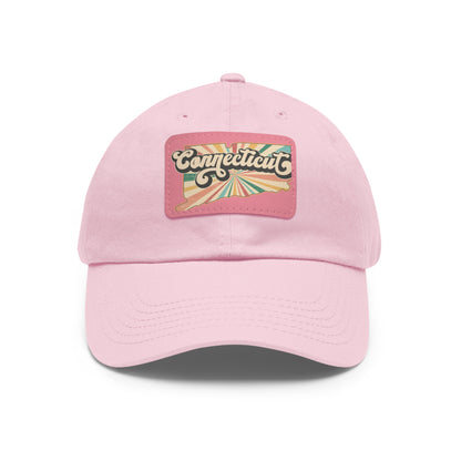 Connecticut Groovy Hat with Leather Patch