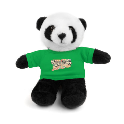 Connecticut Groovy Stuffed Animals with Tee (multiple animals and colors)