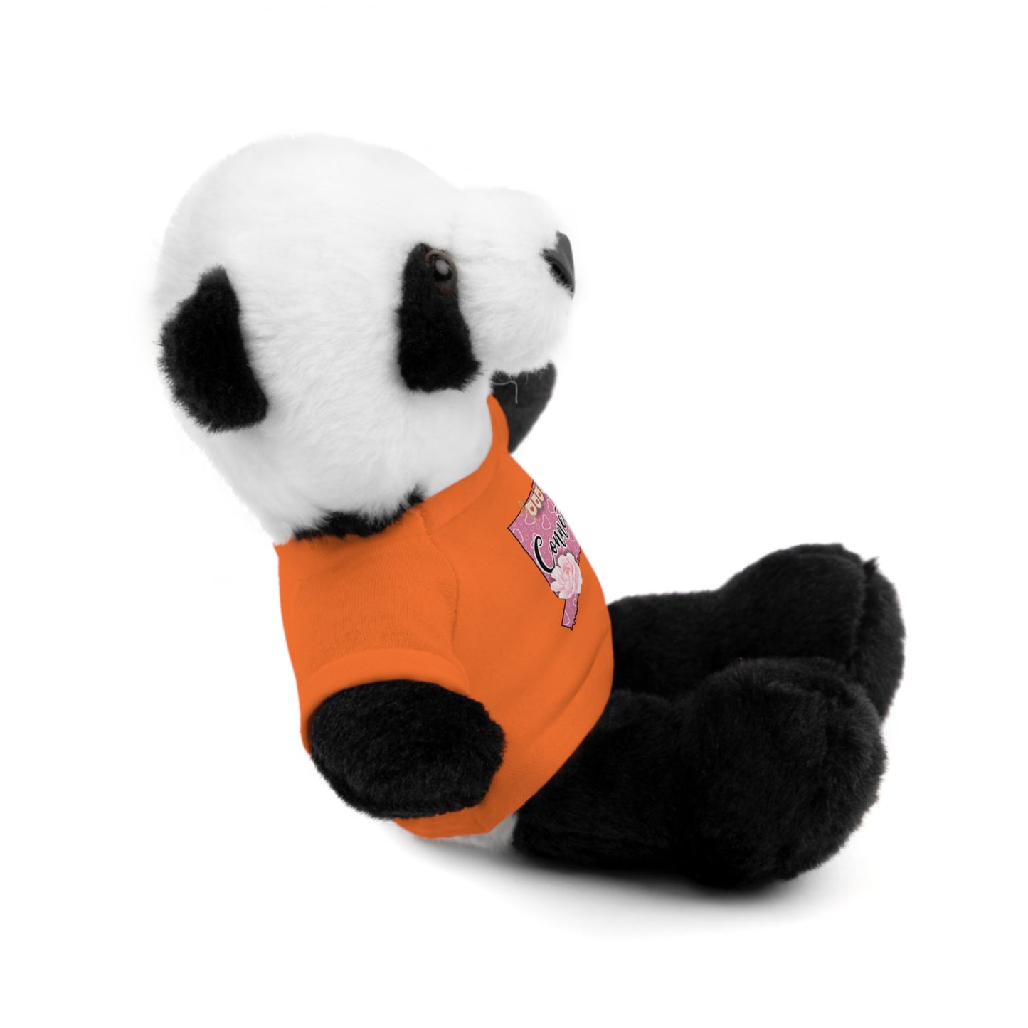 Connecticut Valentine Stuffed Animals with Tee (choose from many animals and colors)