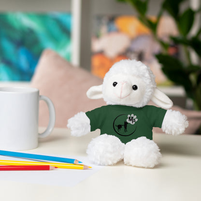 Monkey's Pack Stuffed Animals with Tee (multiple animals and colors to choose from)