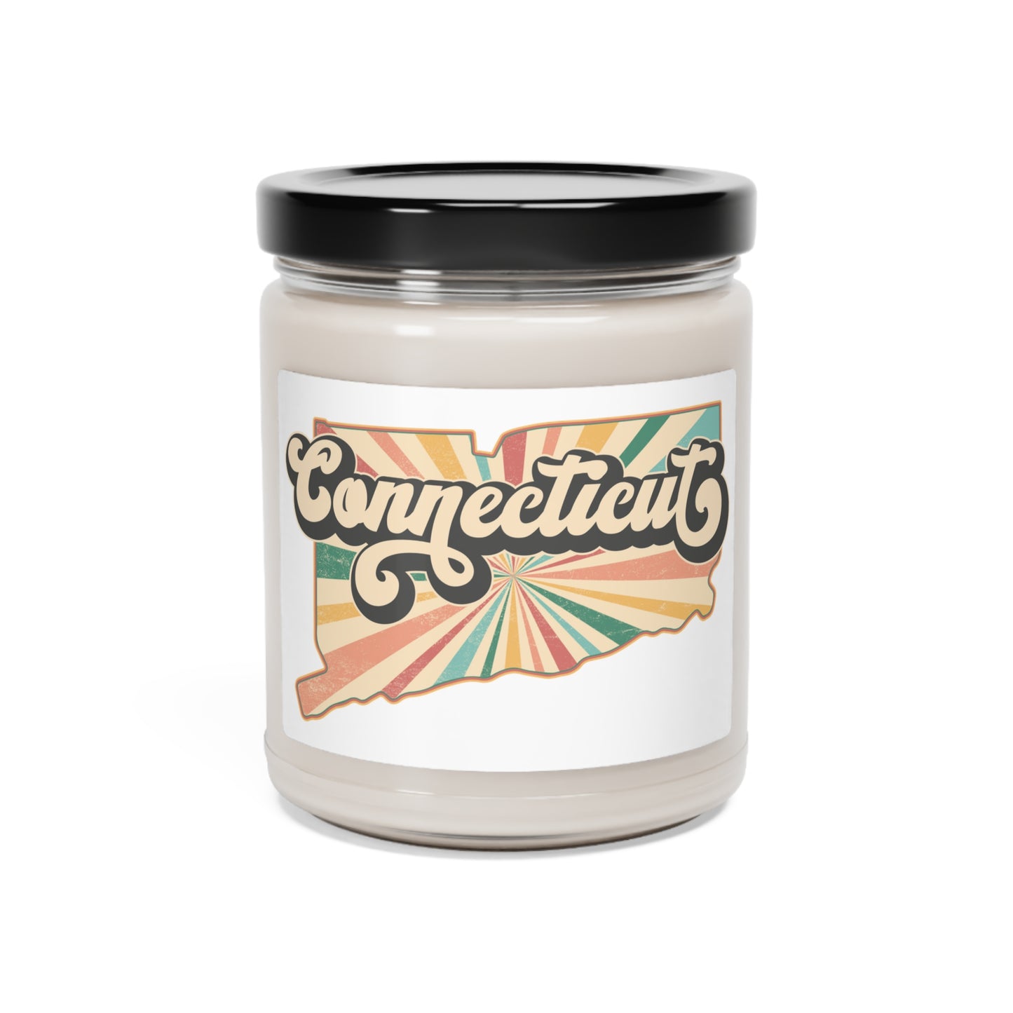 Connecticut Groovy Scented Soy Candle, 9oz