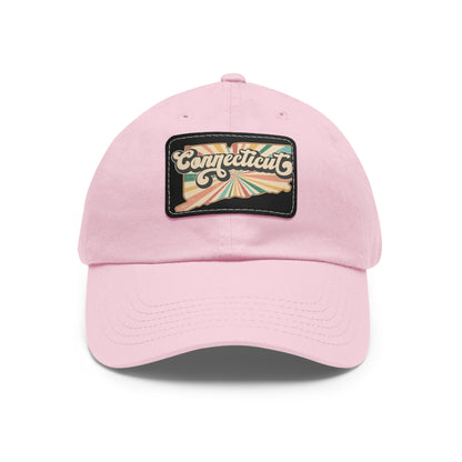 Connecticut Groovy Hat with Leather Patch