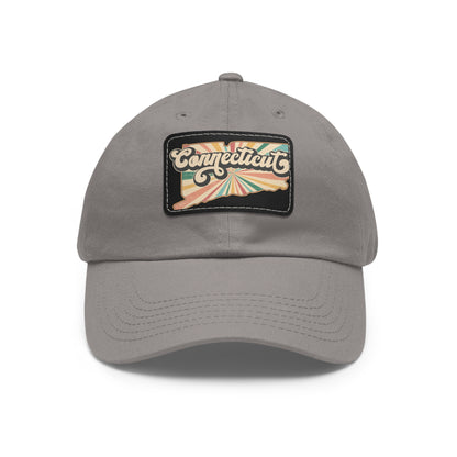 Connecticut Groovy Hat with Leather Patch