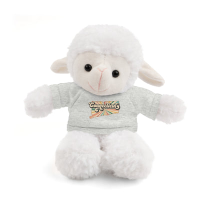 Connecticut Groovy Stuffed Animals with Tee (multiple animals and colors)