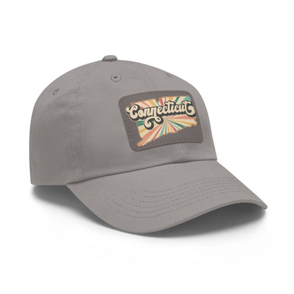 Connecticut Groovy Hat with Leather Patch