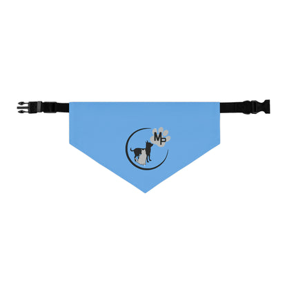Monkey's Pack Blue Pet Bandana Collar
