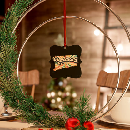 Connecticut Groovy Aluminum Ornaments (1pc, 5pcs, 10pcs, 20pcs)