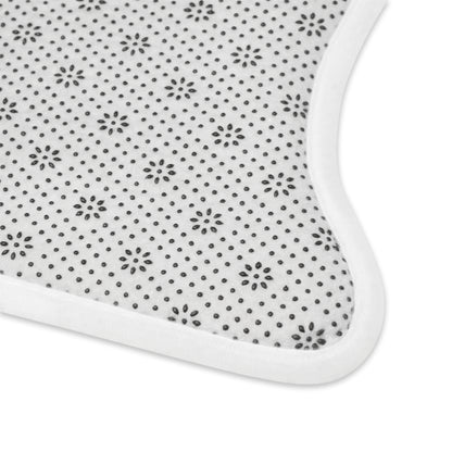Monkey's Pack Pet Feeding Mats Bone or Fish Shape Yellow
